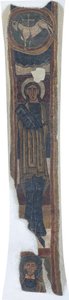 Lamb of God and Saints from Santa Maria de Taüll by Unbekannt Unbekannt